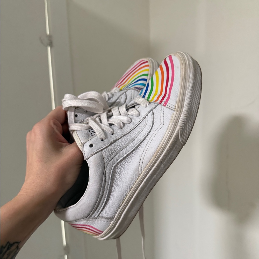 VANS X FLOUR SHOP OLD SKOOL rainbow shoes